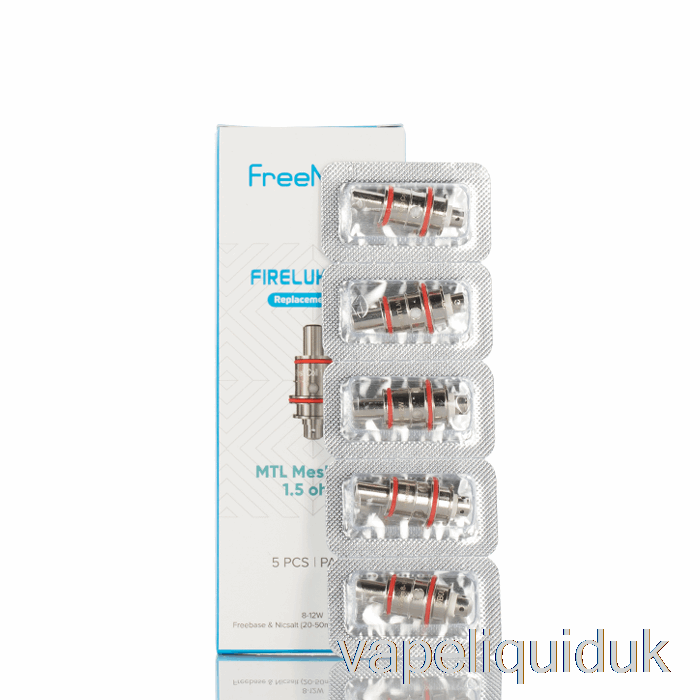 Freemax Fireluke 22 Mesh Coils 1.5ohm Coils Vape Liquid